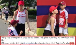 Hồ Ngọc Hà và con trai đáng yêu dưới góc chụp của Cường Đô la