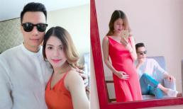 Vợ Việt Anh 'Chạy án' khoe bụng bầu lùm lùm và tiết lộ giới tính thai nhi