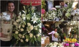 Đàm Vĩnh Hưng khoe 'rừng' hoa sinh nhật để chật kín biệt thự triệu đô