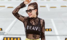 Mặc áo ngực crop top sexy như Trà Ngọc Hằng