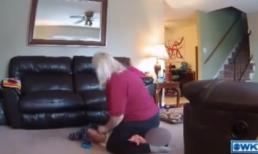 Bé mắc bệnh Down bị ô sin lôi khắp sàn nhà, quăng quật rồi ngồi lên người gây phẫn nộ