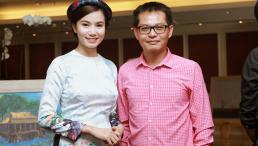 NSND Trung Hiếu cùng đồng nghiệp đến ủng hộ Lương Giang