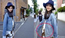 Mặc váy rộng, Angela Baby vẫn không giấu nổi bụng bầu lớn