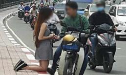 Quỳ giữa đường xin bạn trai chịu trách nhiệm về cái thai trong bụng nhưng anh ta vẫn nhẫn tâm xô ngã cô gái và bỏ đi, để rồi…