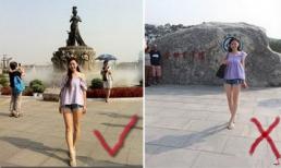 Mẹo 'lừa tình' khi chụp ảnh giúp chân dài miên man như siêu mẫu