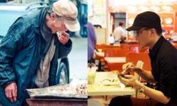 Bắt gặp bố vợ tương lai xin bát cơm thừa để ăn, chàng trai đã làm việc này khiến cả quán cơm sốc nặng