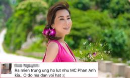 Bức xúc khi bị chỉ trích, MC Kỳ Duyên công bố số tiền ủng hộ gần 600 triệu đồng