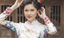 Á hậu Thuỳ Dung gây thương nhớ với áo dài