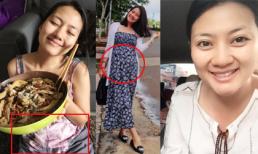Ngọc Lan dính nghi án mang thai khi để lộ gương mặt bầu bĩnh, vòng hai lớn