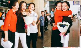 Á khôi Phương Linh về nước sau cuộc thi Hoa hậu Quốc tế 2016