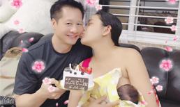Phan Như Thảo lần đầu xuất hiện sau sinh