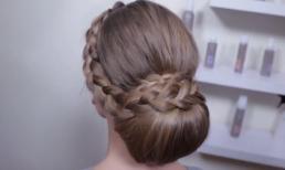 Kiểu tóc sang trọng, dễ làm giúp quý cô thêm phần quý phái