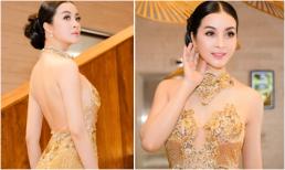 MC Thanh Mai lộng lẫy trong chiếc váy tua rua đính kết từ 3000 viên đá pha lê