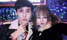 Giật mình nhan sắc bạn gái mới của 'chàng trai mặt rắn'