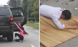 Tiếc 200 nghìn khám thai, chồng đuổi vợ xuống xe bắt đi bộ, 1 lúc sau quay lại tìm thì chết sững khi thấy cảnh tượng khủng khiếp