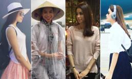 Gu thời trang đời thường giản dị vẫn đẹp hút hồn của Hoa hậu Phạm Hương