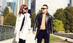 Ngọc Trinh và Vũ Khắc Tiệp tình tứ ở Mỹ