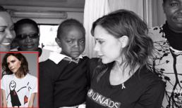 Victoria Beckham diện áo phông in hình con gái Harper