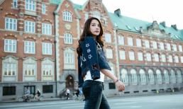 Trương Ngọc Ánh kiêu kì khoe nét thanh xuân phơi phới trên phố châu Âu