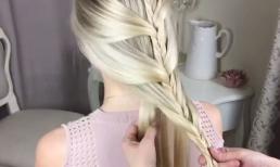 Cuối tuần xuống phố xinh tươi với kiểu tóc tết dễ thương