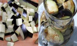 Loại bỏ bệnh khớp, dây chằng với nước nấu từ cà tím