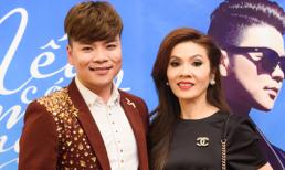 Britney Châu Nguyễn tham dự buổi ra mắt CD của ca sĩ Tân Hy Khánh