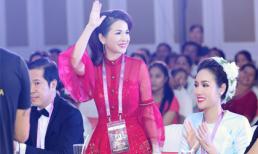 Hoa hậu Lê Thanh Thúy sang trọng và đài các trên 'ghế nóng' Hoa khôi xứ dừa