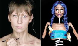 Không chỉ biến xấu thành xinh mà make - up còn biến người thành 'quỷ' ảo diệu thế này