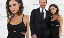 Victoria diện đồ cut-out khoe vòng một quyến rũ bên chồng