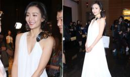 'Hồ ly tinh' Vương Âu tươi rói xuất hiện mặc tin đồn là kẻ thứ 3