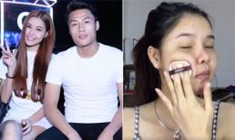 Trước ngày lên bàn đẻ, Kỳ Hân vẫn 'đắp' phấn lên mặt