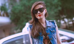 Em gái Thanh Thảo sành điệu khi xuống phố