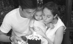 Vợ chồng mỹ nhân đẹp nhất Philippines tổ chức tiệc sinh nhật ấm áp cho con gái