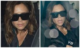 Victoria Beckham lộ vẻ hốc hác mệt mỏi khi để mặt mộc