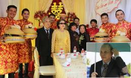 Bố mẹ Hoài Linh 'đội nắng' về Tiền Giang dự đám cưới con nuôi Thiên Bảo