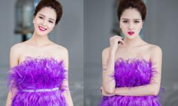 Á hậu Hoàng Anh lộng lẫy như nàng thiên nga giữa trời đông Hà Nội