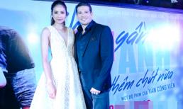 Phạm Hương gây bất ngờ khi được trai Tây tháp tùng tới sự kiện