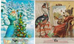 Thiệp Giáng sinh các nước trên thế giới có gì khác nhau?