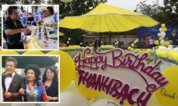 MC Thanh Bạch tổ chức tiệc sinh nhật 'dị' và hoành tráng tại nhà riêng