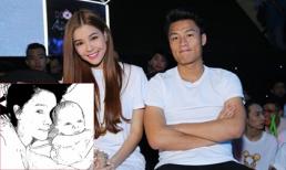 Lộ hình ảnh cận mặt con trai Mạc Hồng Quân và Kỳ Hân