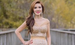 Britney Châu Nguyễn khoe dáng nuột nà trong mẫu thiết kế của NTK Huỳnh Lợi