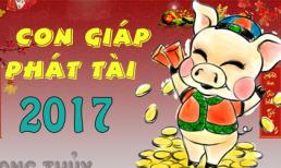 'Điểm mặt' những con giáp sẽ phát tài, phát lộc trong năm 2017