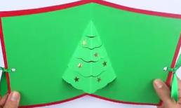 Hướng dẫn làm thiệp Giáng Sinh đơn giản mà đẹp