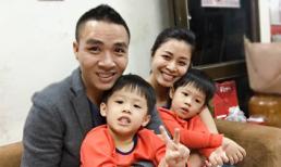 Bạn trai thân thiết với hai con trai của MC Nguyễn Hoàng Linh 