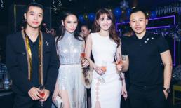 Ngọc Trinh diện váy bó sát gợi cảm trong sinh nhật Vũ Khắc Tiệp