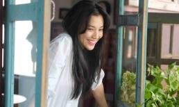 Mặt mộc đẹp thanh khiết của Á hậu Hoàng Oanh