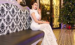 Á khôi Nguyễn Thùy Chi thả dáng kiêu kỳ như nữ hoàng tuyết