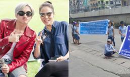 Công ty chồng tiếp tục bị đòi nợ, Thu Minh vẫn bình thản đi diễn