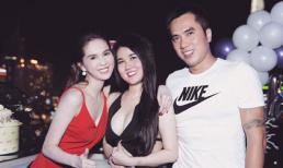 Chị gái Ngọc Trinh hở bạo bên em gái trong ngày sinh nhật