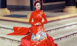 Á hậu Ruby Anh Phạm diện áo dài đẹp mê hồn trước khi ngồi “ghế nóng”